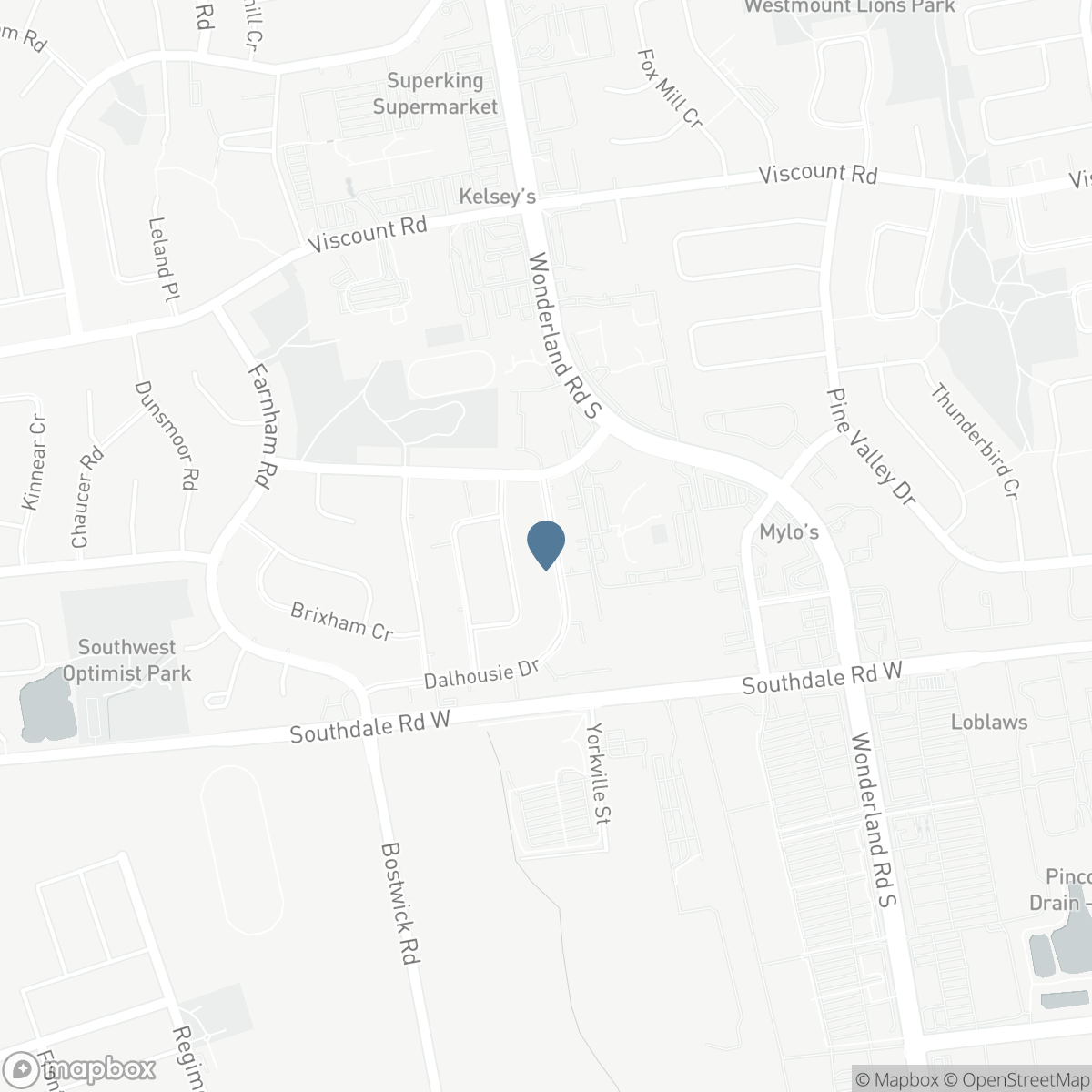 905 DALHOUSIE DRIVE, London, Ontario N6K 1M8